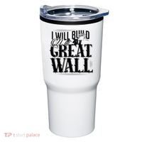 I Will Build A Great Wall - Donald Trump Tumbler thumb 0
