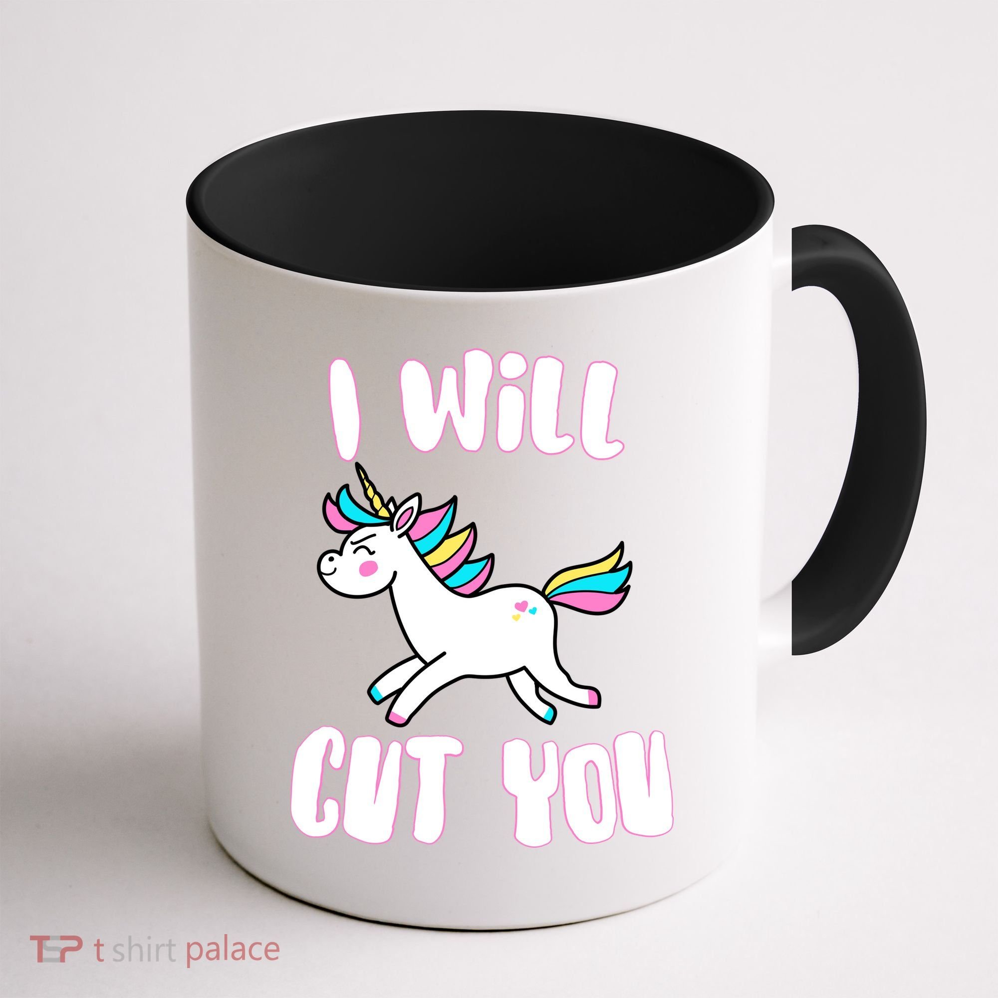 I Will Cut You Stabby Unicorn Coffee Mug