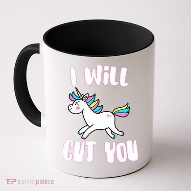 I Will Cut You Stabby Unicorn Coffee Mug