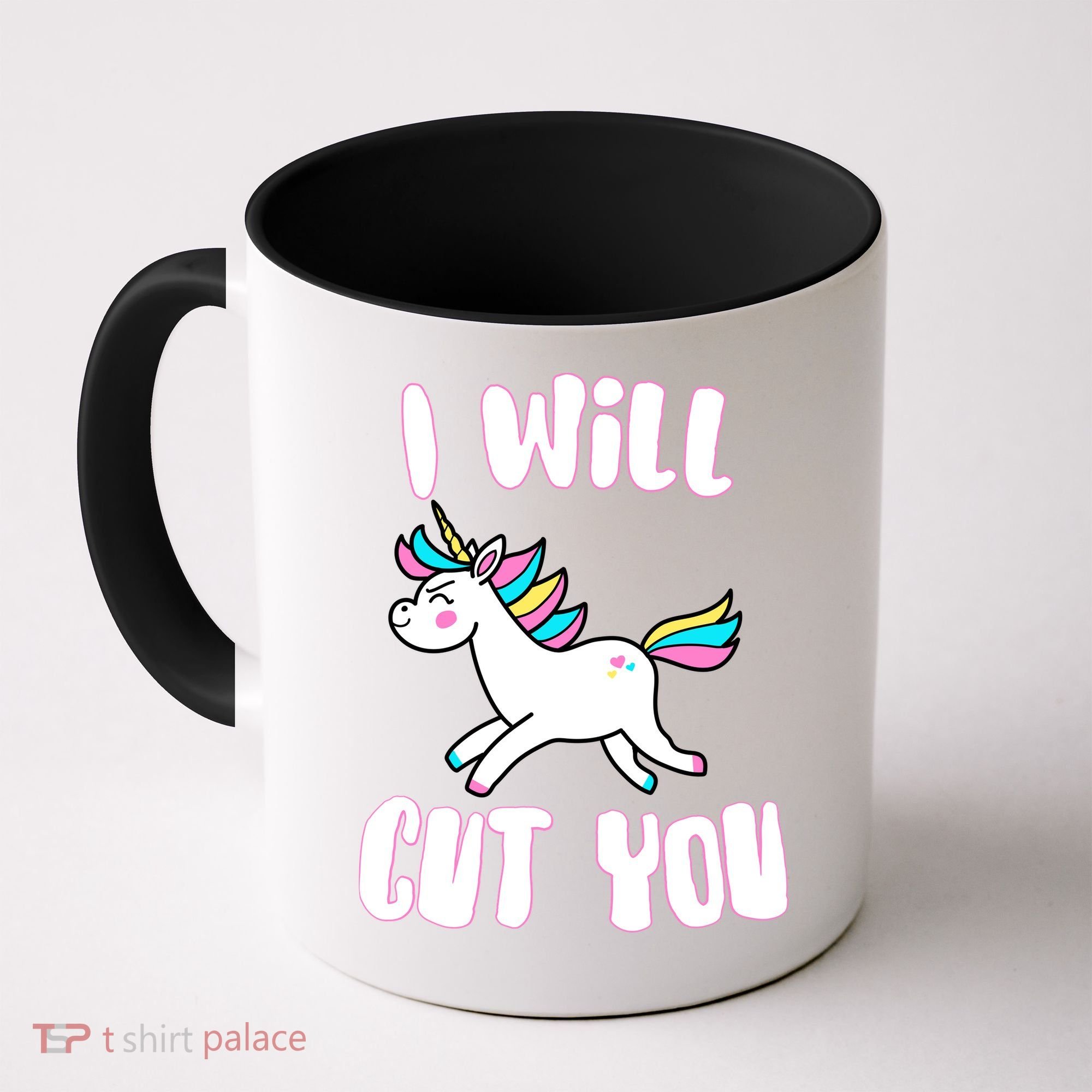 I Will Cut You Stabby Unicorn Coffee Mug