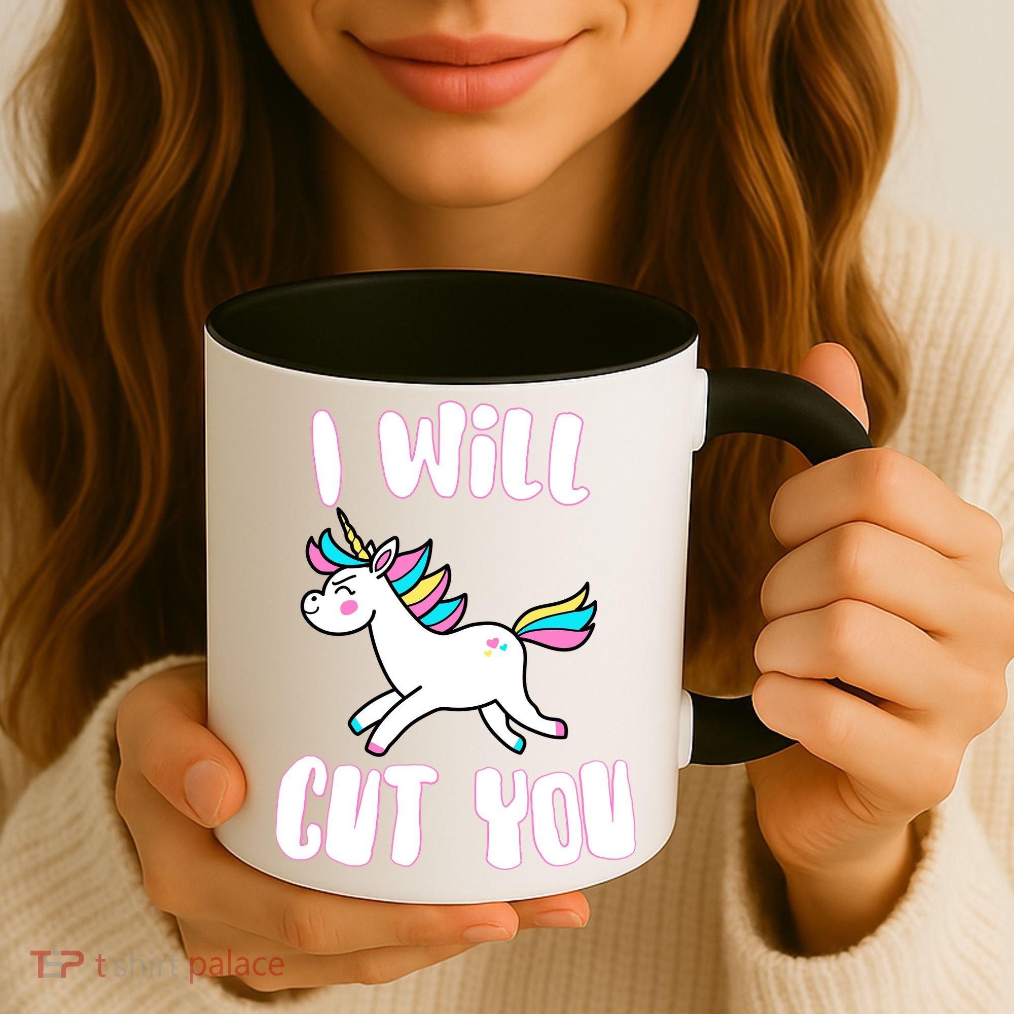 I Will Cut You Stabby Unicorn Coffee Mug