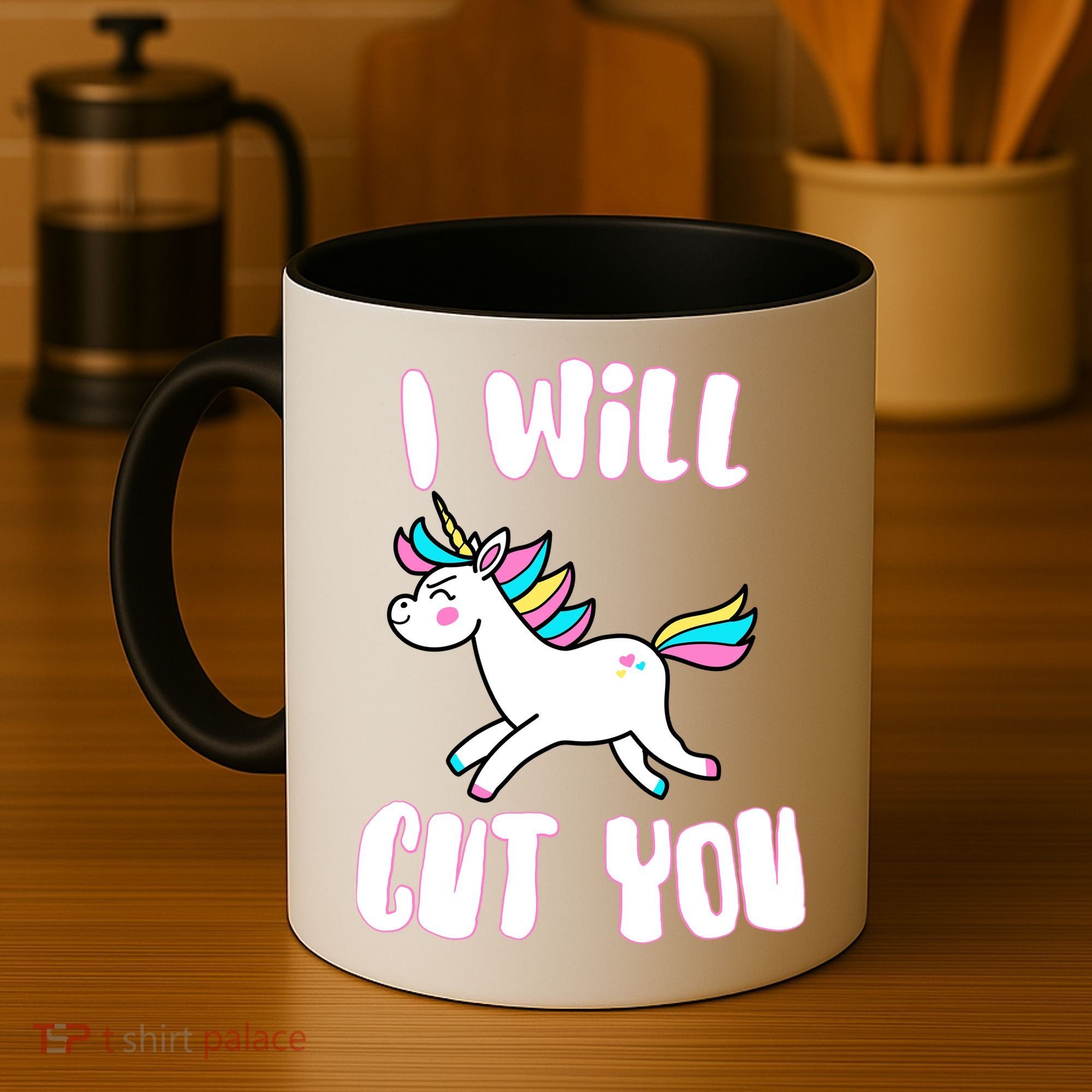 I Will Cut You Stabby Unicorn Coffee Mug