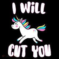 I Will Cut You Stabby Unicorn Coffee Mug thumb 5