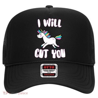 I Will Cut You Stabby Unicorn Hat