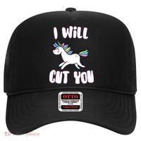 I Will Cut You Stabby Unicorn Hat thumb 0
