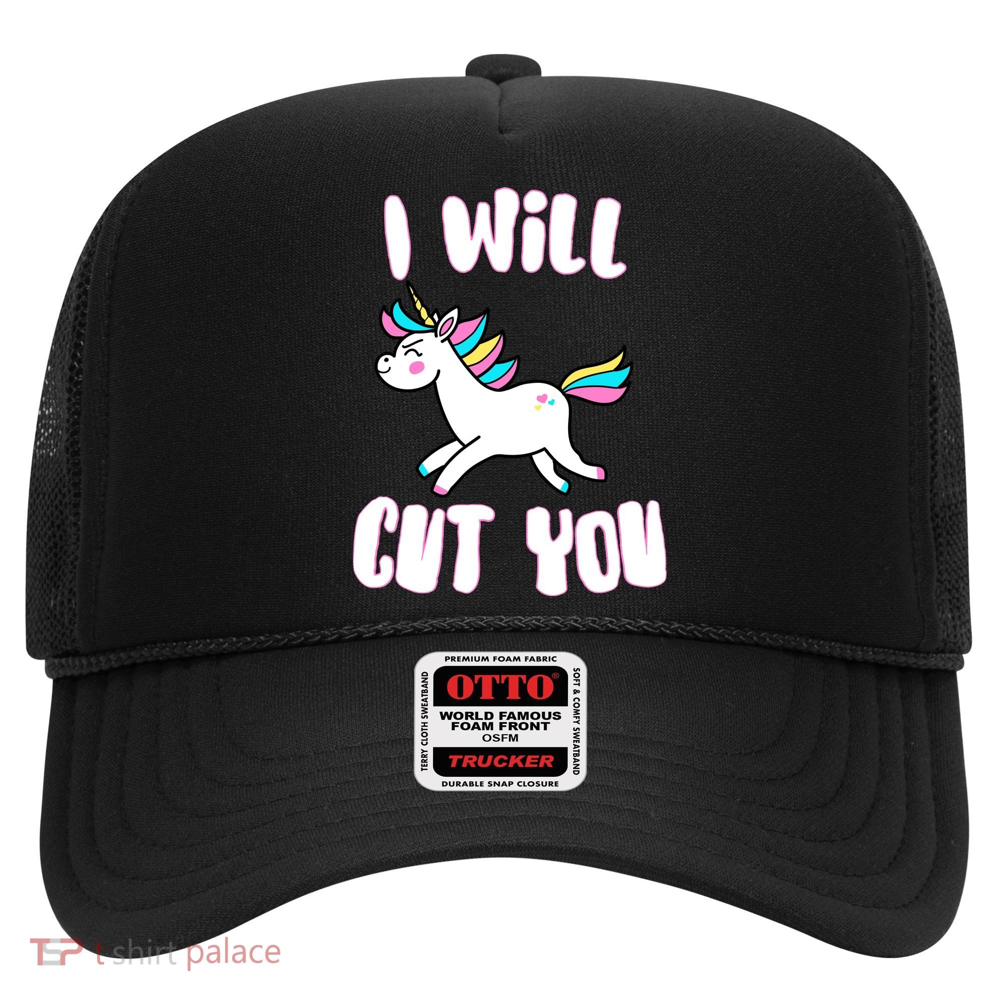 I Will Cut You Stabby Unicorn Hat