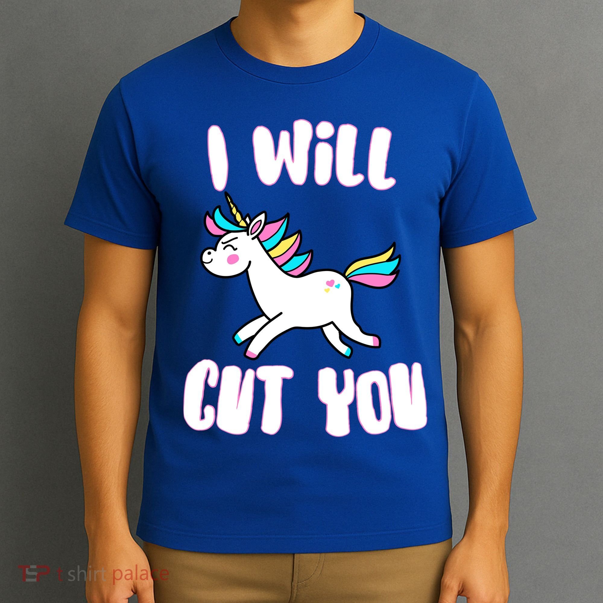 I Will Cut You Stabby Unicorn T-Shirt