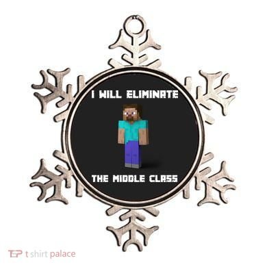I Will Eliminate The Middle Class Ornament