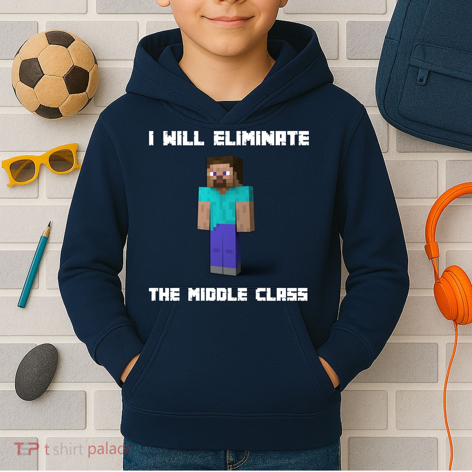 I Will Eliminate The Middle Class Kids Hoodie