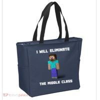 I Will Eliminate The Middle Class Tote Bag thumb 2