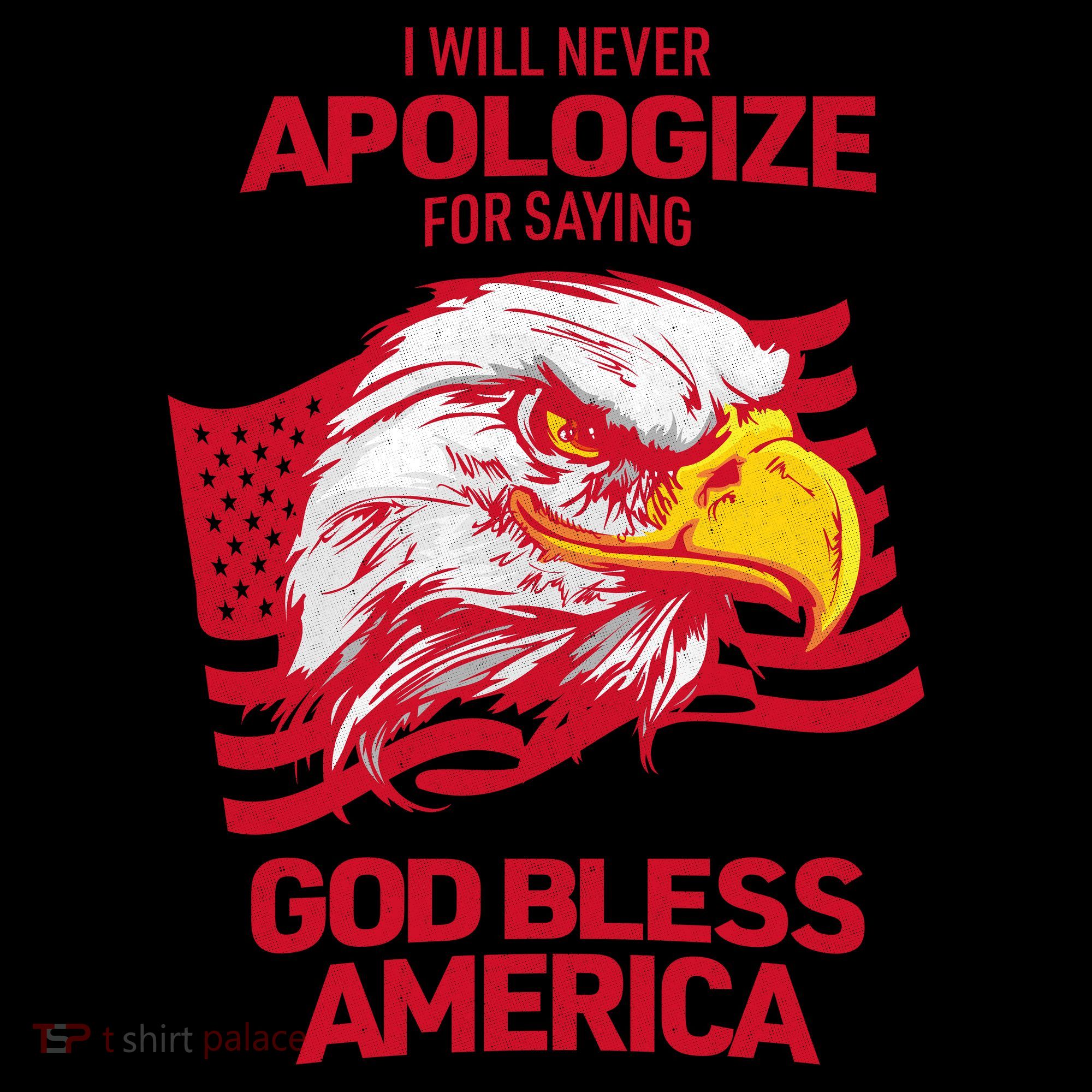 I Will Never Apologize For Saying God Bless America Backpack