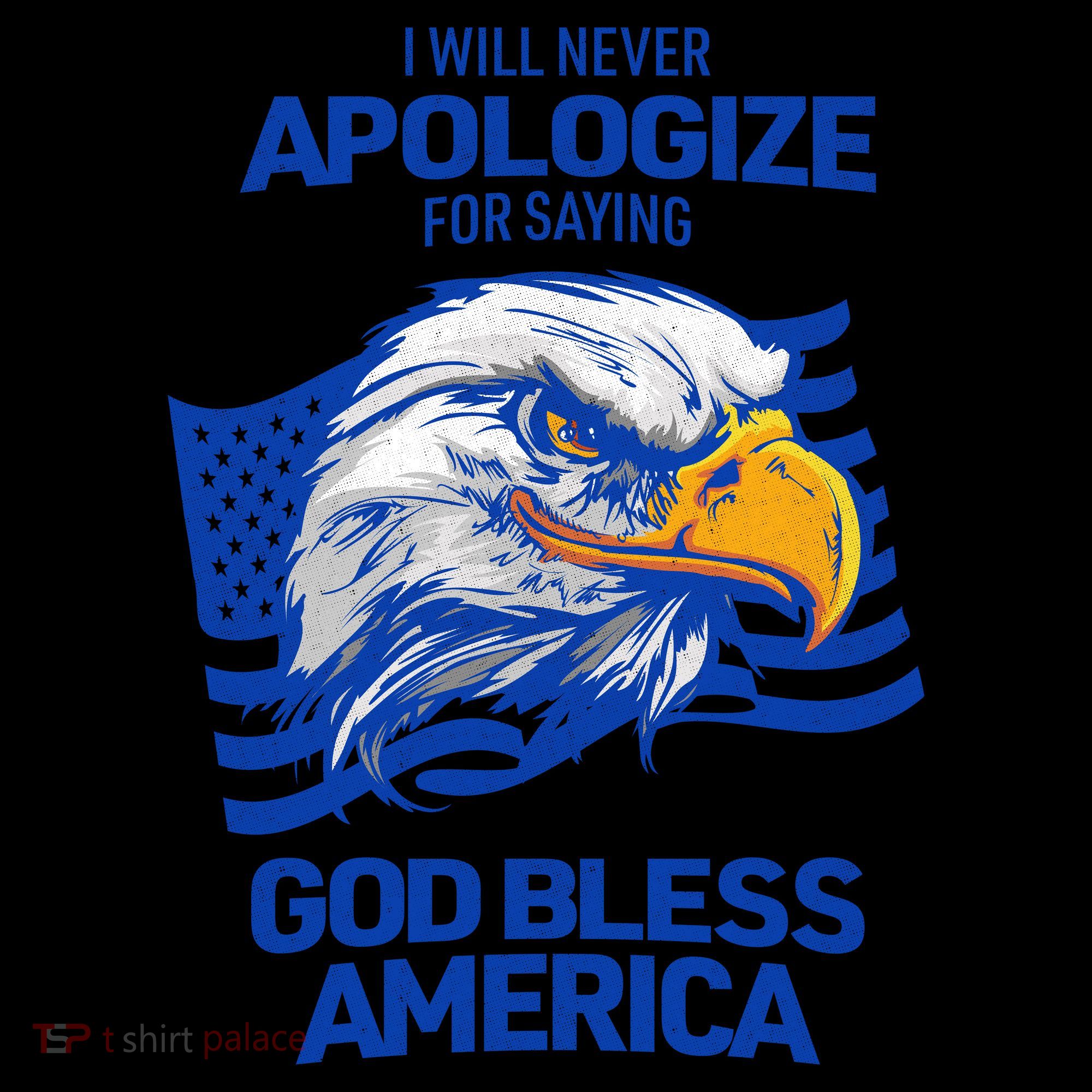 I Will Never Apologize For Saying God Bless America Coffee Mug