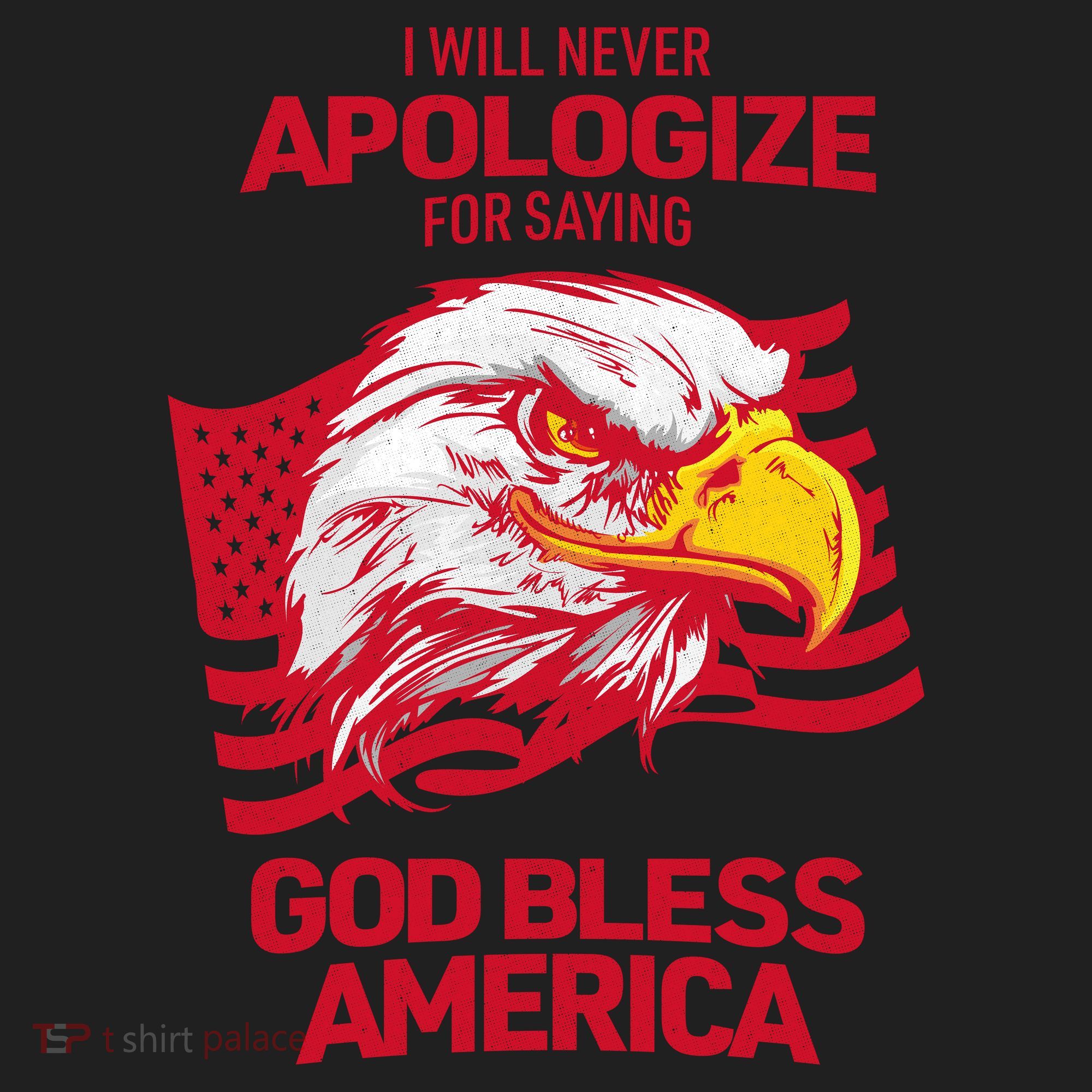 I Will Never Apologize For Saying God Bless America Tumbler