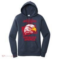 I Will Never Apologize For Saying God Bless America Women's Hoodie thumb 0