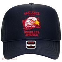 I Will Never Apologize For Saying God Bless America Hat thumb 0