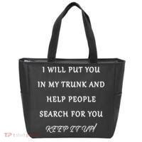 I Will Put Your In my Trunk And Help People Search For You Tote Bag thumb 0