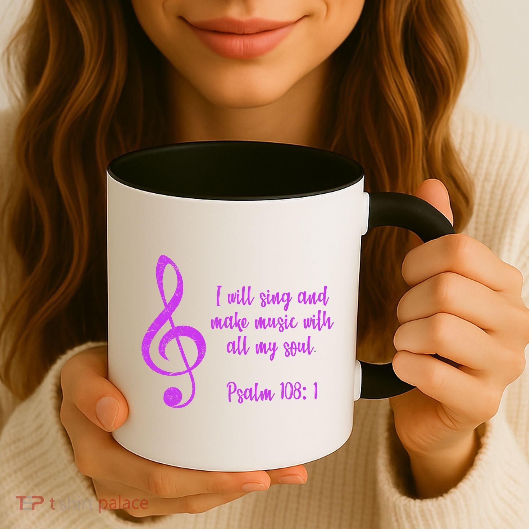 I Will Sing And Make Music With All My Soul Coffee Mug