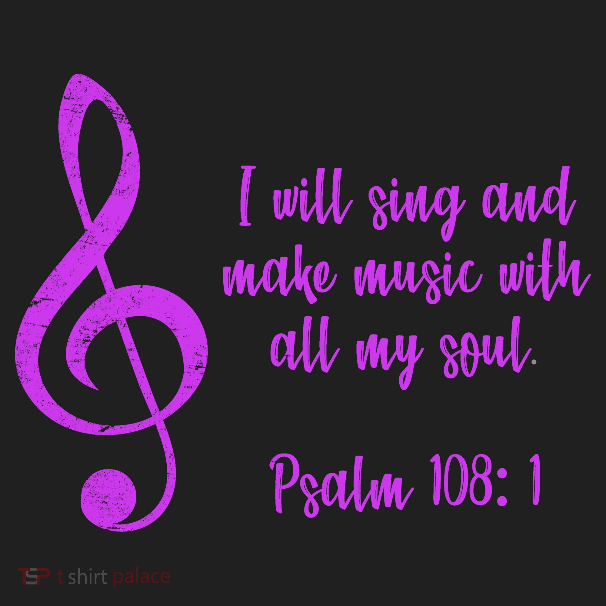 I Will Sing And Make Music With All My Soul Beanie