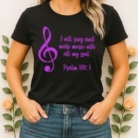I Will Sing And Make Music With All My Soul Women's T-Shirt thumb 2