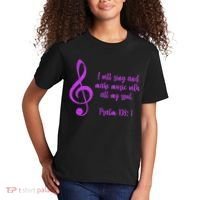 I Will Sing And Make Music With All My Soul Kids T-Shirt thumb 2