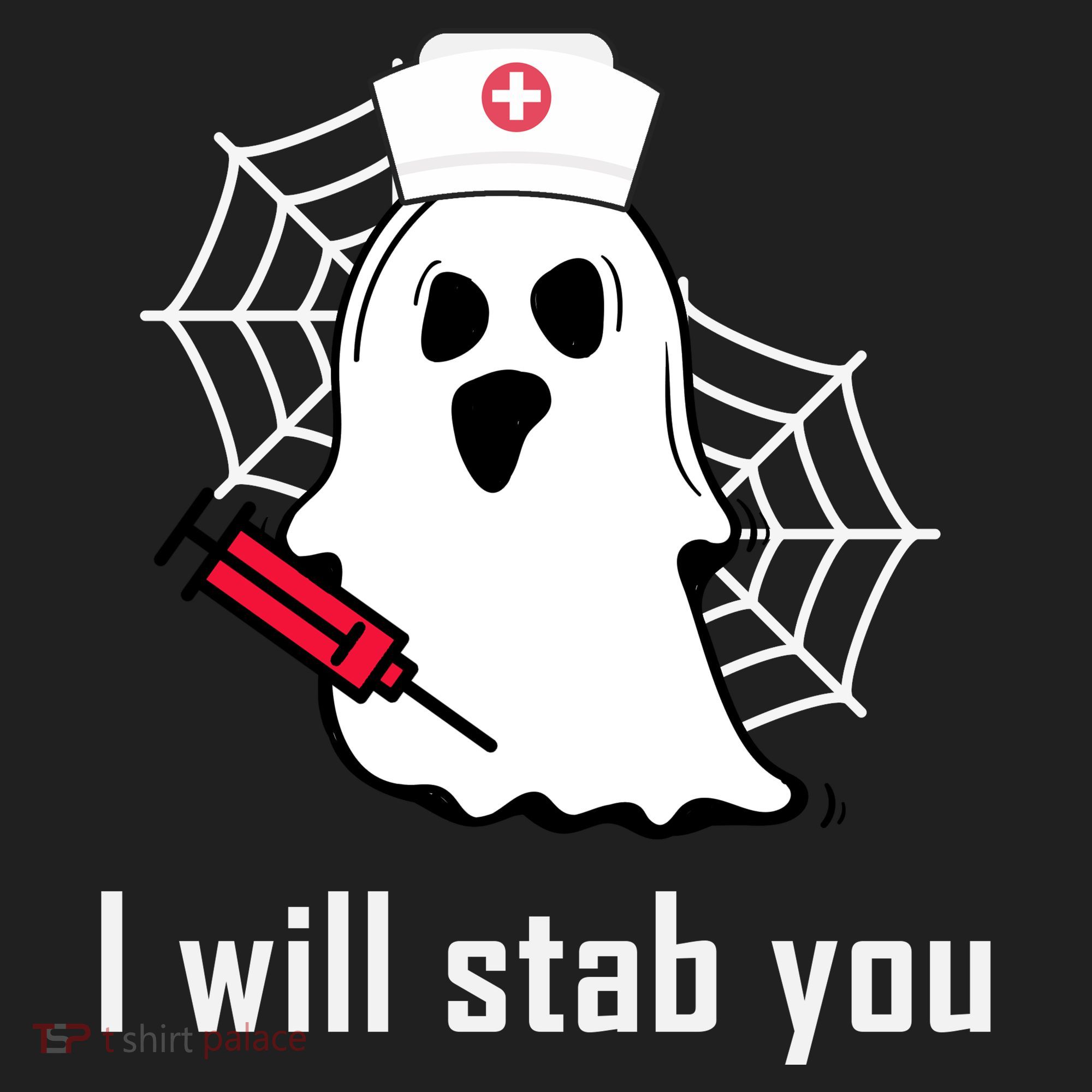 I Will Stab You Ghost Nurse Beanie