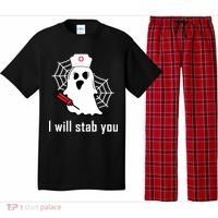 I Will Stab You Ghost Nurse Pajama Set thumb 0