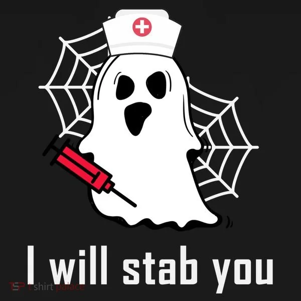 I Will Stab You Ghost Nurse Toddler Hoodie