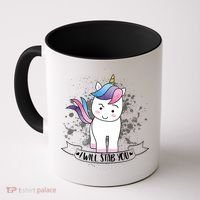I Will Stab You Unicorn Coffee Mug thumb 0