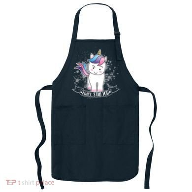 I Will Stab You Unicorn Apron