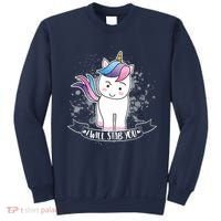 I Will Stab You Unicorn Sweatshirt thumb 0