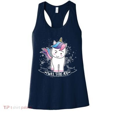 I Will Stab You Unicorn Women's Tank Top