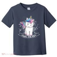 I Will Stab You Unicorn Toddler T-Shirt thumb 0
