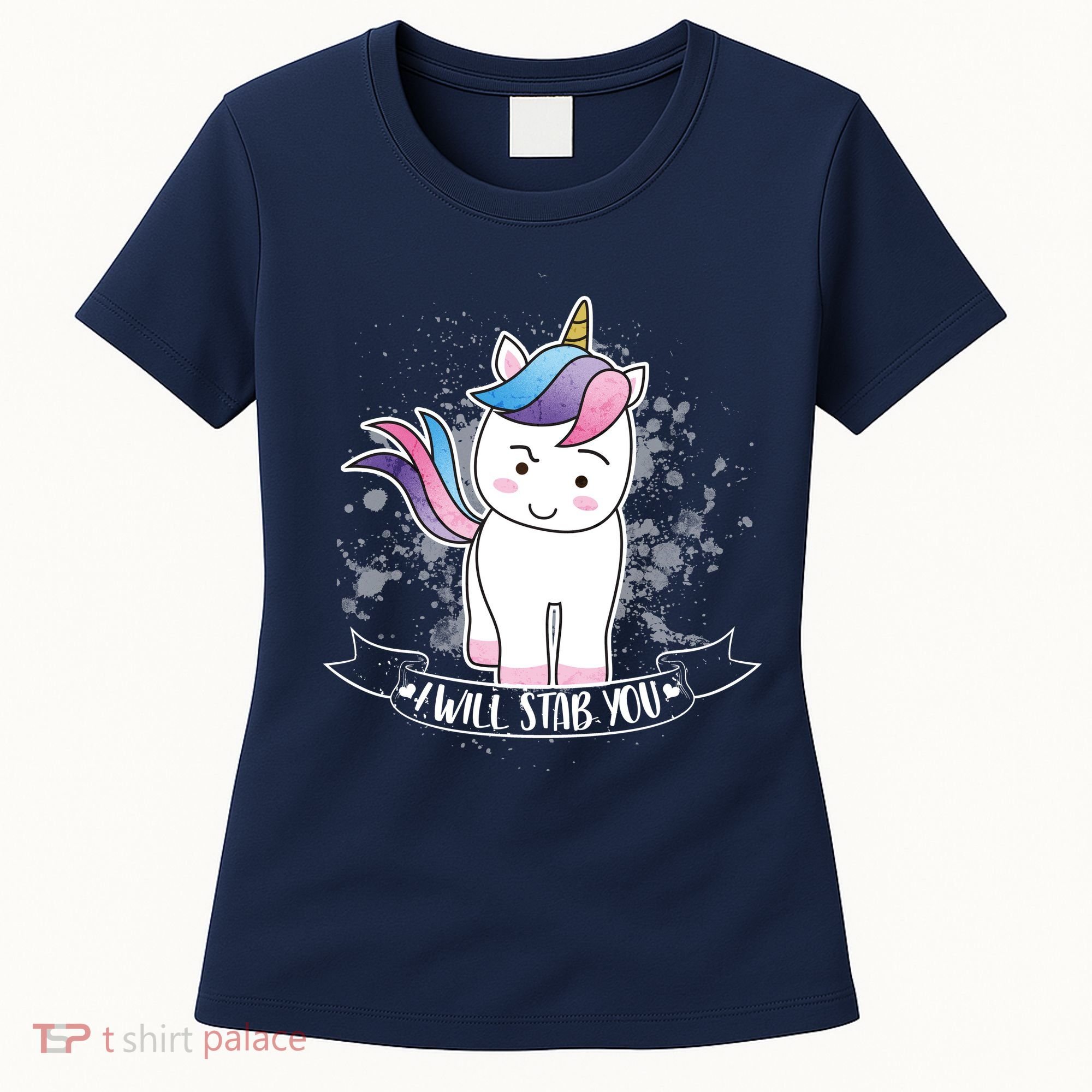 I Will Stab You Unicorn Women's T-Shirt