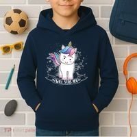 I Will Stab You Unicorn Kids Hoodie thumb 2