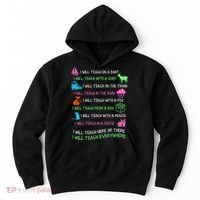I Will Teach Everywhere Hoodie thumb 0