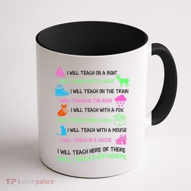 I Will Teach Everywhere Coffee Mug back