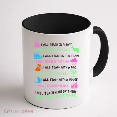 I Will Teach Everywhere Coffee Mug back