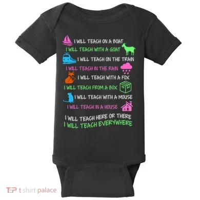 I Will Teach Everywhere Baby Bodysuit