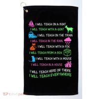 I Will Teach Everywhere Golf Towel thumb 0