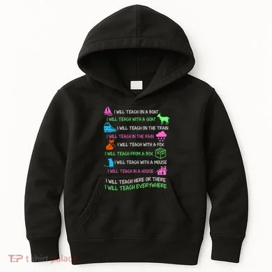 I Will Teach Everywhere Kids Hoodie