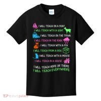 I Will Teach Everywhere Kids T-Shirt thumb 0