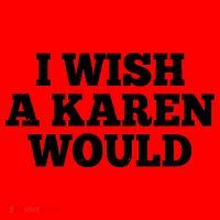 I Wish A Karen Would Santa Hat thumb 1