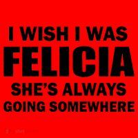 I Wish I Was Felicia Santa Hat thumb 1