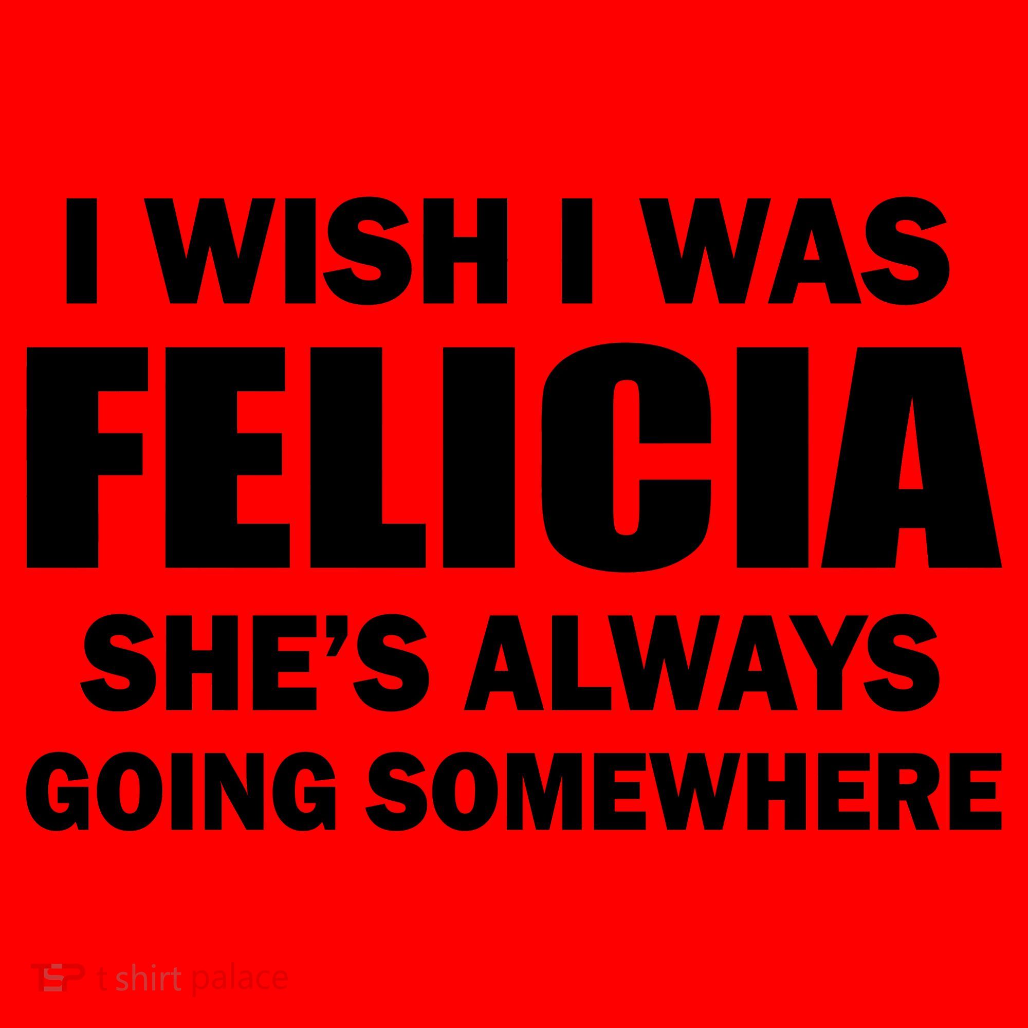 I Wish I Was Felicia Santa Hat