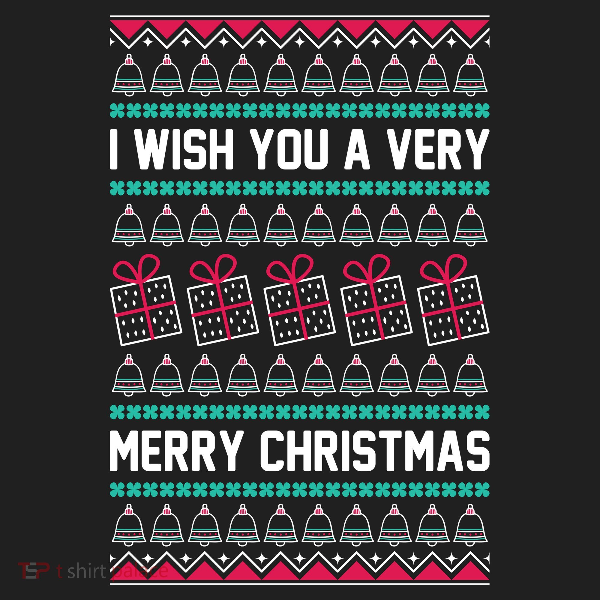 I Wish You A Very Merry Christmas Cute Ugly Sweater Tumbler