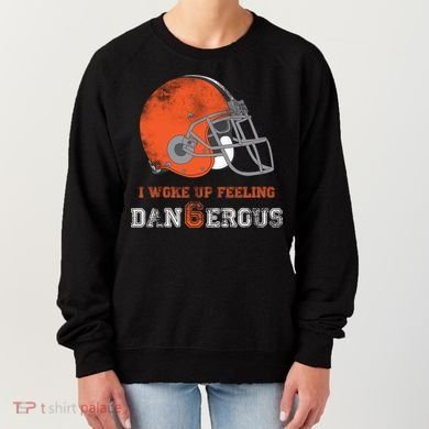 I Woke Up Feeling Dangerous Distressed Women's Sweatshirt