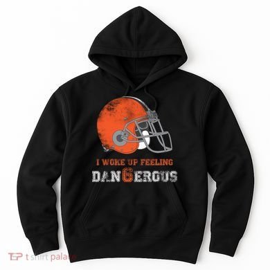 I Woke Up Feeling Dangerous Distressed Hoodie