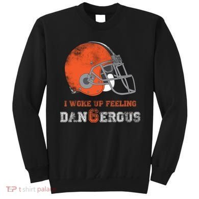 I Woke Up Feeling Dangerous Distressed Sweatshirt