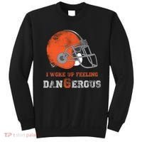 I Woke Up Feeling Dangerous Distressed Sweatshirt thumb 0