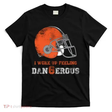 I Woke Up Feeling Dangerous Distressed T-Shirt